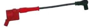 Racing IG Coil EVO with Speed Pro Twin Silicon Plug Cords, Plug Cap Included, Cord/Black for NSR50/80