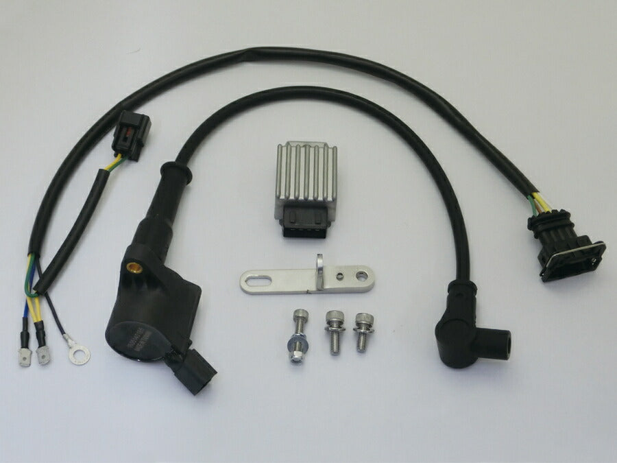 スーパーIGコイルキット スピードプロツインシリコンプラグコード付 コード/ブラック グロム125 D/E/F/G