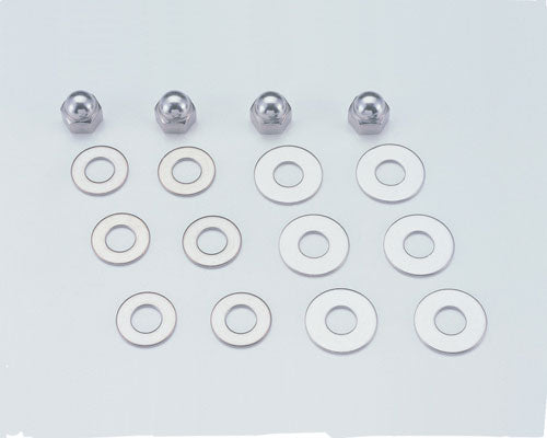 Rear suspension stainless nut set, 1 set, Monkey, Gorilla