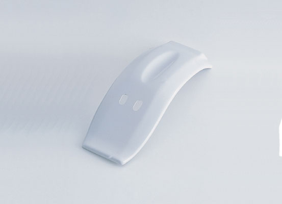Racing Rear Fender, White, Monkey/Gorilla
