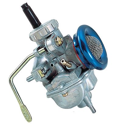 Short Curl Funnel Blue for Keihin PC20