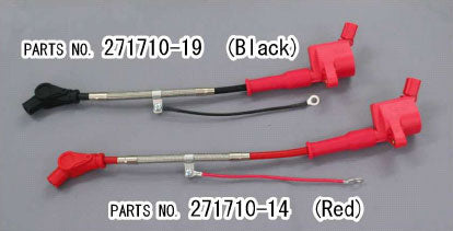 Racing IG Coil EVO with Speed Pro Twin Silicon Plug Cord, Stainless Braided Type, Black, Monkey Gorilla