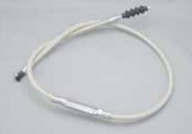 SUS Stainless Clutch Cable, Braided Type, STD Size, Ape 50/100