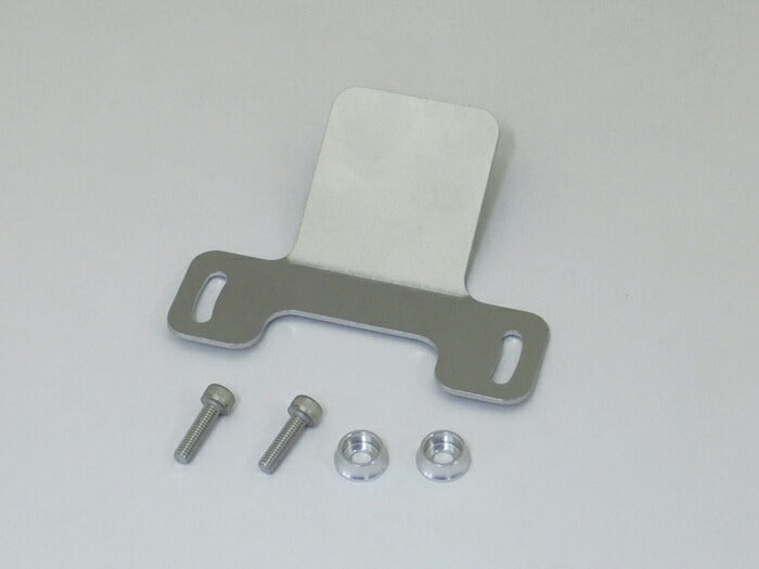 Stainless Universal Stay TYPEH01 with M4 Cap Bolt Holder, Silver, Honda