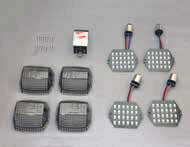 LED Customizing Kit - Sequential Switching Type with Position Lamp, Lens Color/Smoke GPZ900R