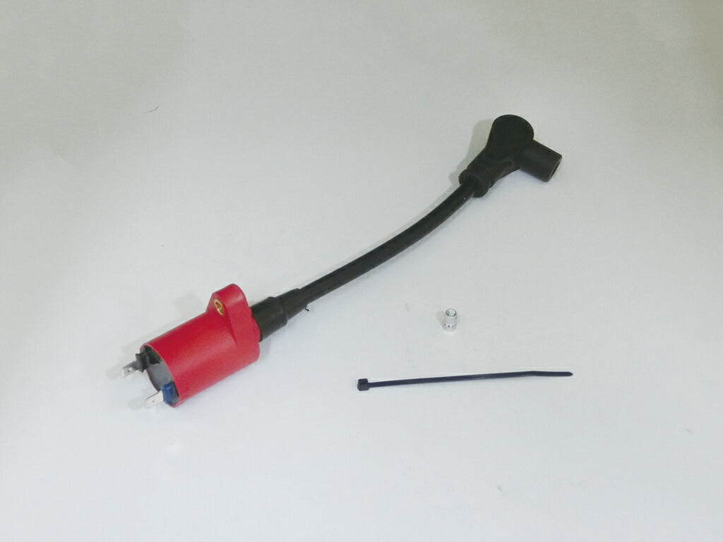 Racing IG Coil with Speed Pro Twin Silicone Plug Cord Red/Black NSF100