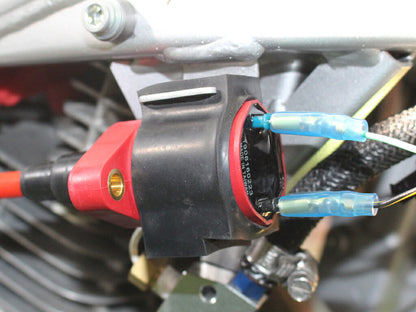 Racing IG Coil with Speed Pro Twin Silicone Plug Cord Red/Black NSF100