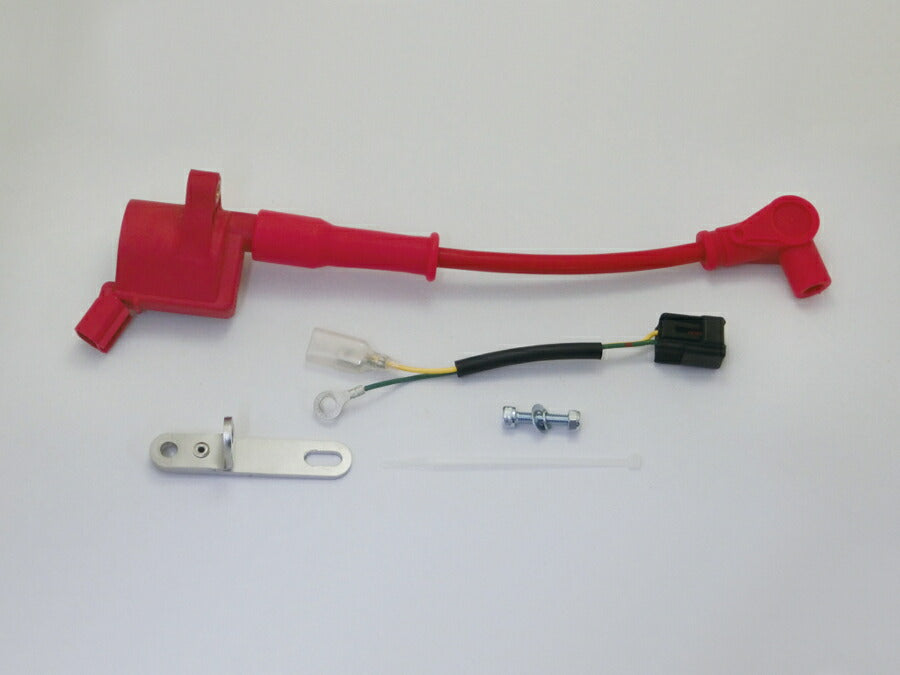 Racing IG Coil EVO with SpeedPro Twin Silicone Plug Cord - Cord/Red KSR-1/KSR-2