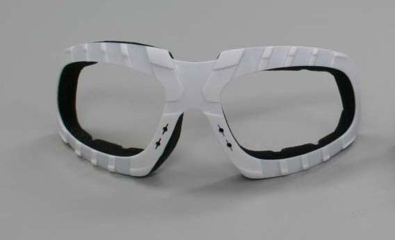 Face pad for riding glasses, for 2084, white, replacement part