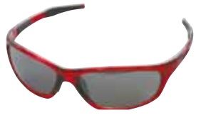 Riding Glasses C-HS717 Red/Mirror Lens