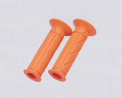 スポーツライドグリップ 1インチハンドルバー用 オレンジ 115mm