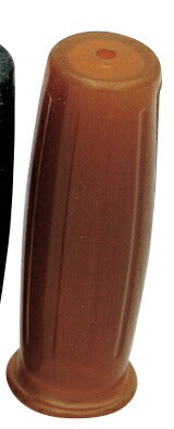Early Barrel Grips for 1-inch Handlebars, Amber Rubber