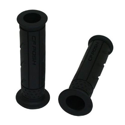 ワークスグリップ 貫通タイプ ブラック 122mm 22.2mmハンドル用