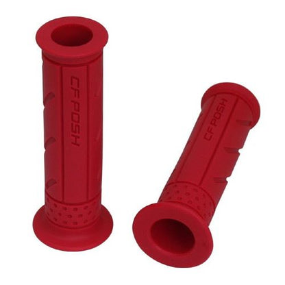 ワークスグリップ 貫通タイプ レッド 122mm 22.2mmハンドル用