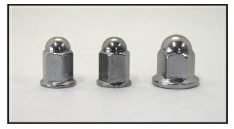 Flanged long cap nut M6x17 P1.0 2PCS