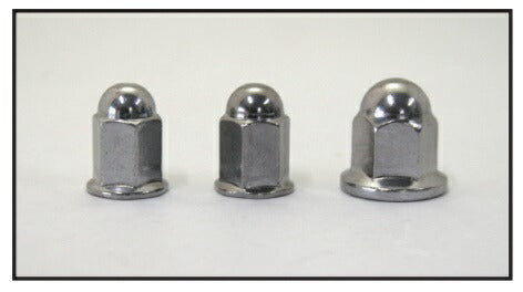 Flanged Long Cap Nut M8x17.5 P1.25 2PCS