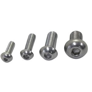 SUSボタンキャップボルト M5X10 2PCS