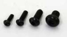 ボタンキャップボルト ブラック M10X25 1PC