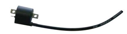 Racing IG Coil with Speed Pro Twin Silicone Plug Cord, without Plug Cap, Black/Black SR400/500