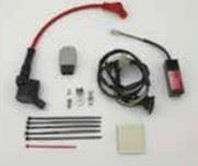 Super IG Coil Kit with Speed Pro Twin Silicone Plug Cords / Red for SR400Fi (RH03J)