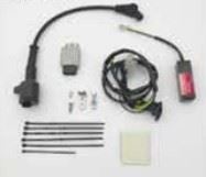 Super IG Coil Kit with Speed Pro Twin Silicone Plug Cords, Cord/Black for SR400Fi (RH03J)