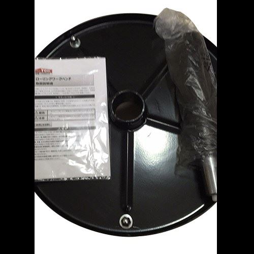 ローリングワークベンチ 黒 1台 椅子 イス 高さ調節 昇降式 整備 メンテナンス カスタムジャパン