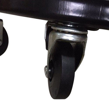 ローリングワークベンチ 黒 1台 椅子 イス 高さ調節 昇降式 整備 メンテナンス カスタムジャパン