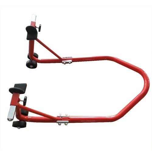 モーターサイクルリアスタンド レッド 780×510×352mm 1台 整備 メンテナンス カスタムジャパン