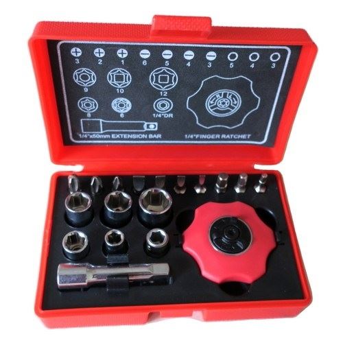 マルチラチェット ビット\U0026ソケットセット 1セット 整備 メンテナンス 工具 カスタムジャパン