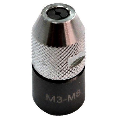 タップアダプタ M3～M8 3/8DR L41×φ20mm 1個 整備 メンテナンス 工具 カスタムジャパン