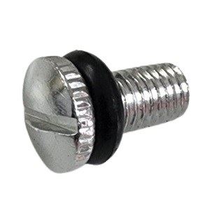ガソリン携行缶用 エア調整ネジ パッキン付き 23mm/Ｍ10 1本 補修パーツ カスタムジャパン