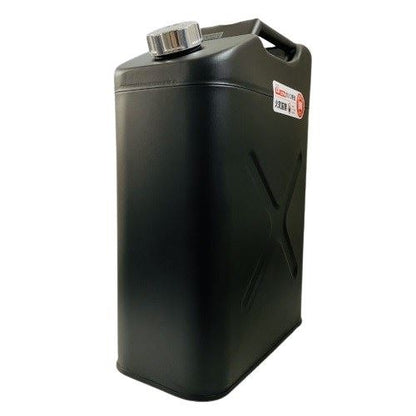 Gasoline Can Black Series Matte Black W35.2 x H47.5 x D18cm 20L 1 Can Maintenance Custom Japan