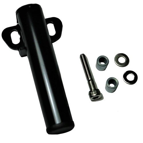 マルチバーホルダー マスターシリンダークランプフラットタイプ ブラック 100mm 1個 ハンドルパーツ カスタムジャパン