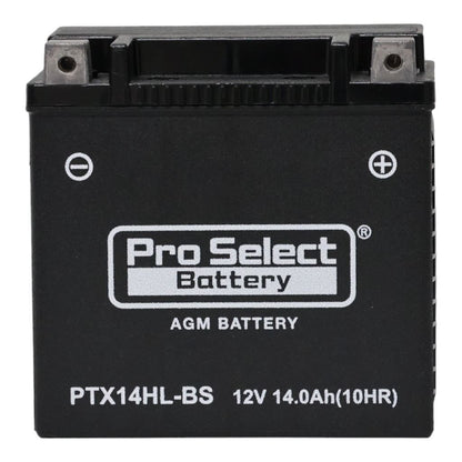 PTX14HL-BS ハーレー専用AGMバッテリー(YTX14L-BS互換) AGMタイプ X14L 1個
