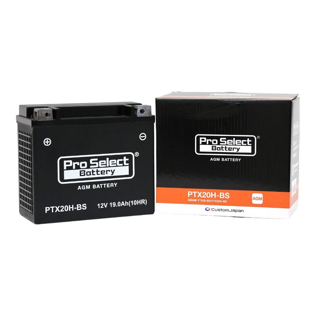 PTX20H-BS ハーレー専用AGMバッテリー(YTX20-BS/YTX20H-BS互換) AGMタイプ X20H 1個