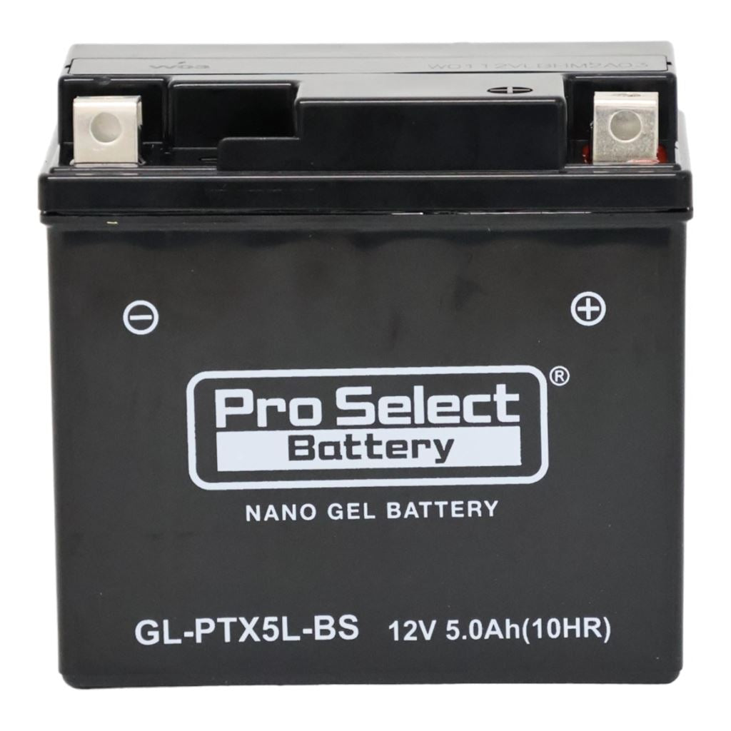 GL-PTX5L-BS ナノ・ジェルバッテリー(YTX5L-BS互換) 液入充電済 ジェルタイプ X5L 1個