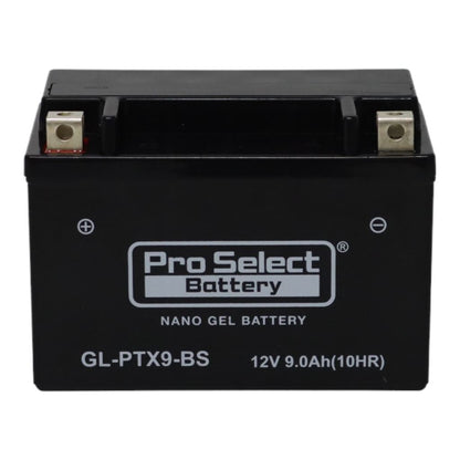 GL-PTX9-BS ナノ・ジェルバッテリー(YTX9-BS互換) 液入充電済 ジェルタイプ X9 1個