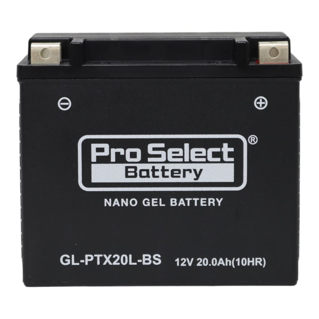 GL-PTX20L-BS ナノ・ジェルバッテリー(YTX20L-BS互換) 液入充電済 ジェルタイプ X20L 1個