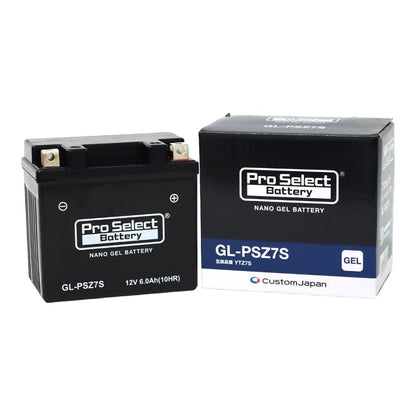 GL-PSZ7S ナノ・ジェルバッテリー(YTZ7S互換) 液入充電済 ジェルタイプ Z7S 1個