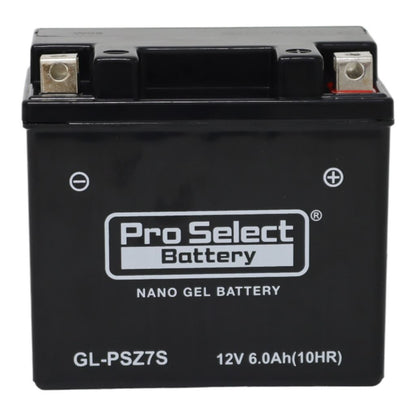 GL-PSZ7S ナノ・ジェルバッテリー(YTZ7S互換) 液入充電済 ジェルタイプ Z7S 1個