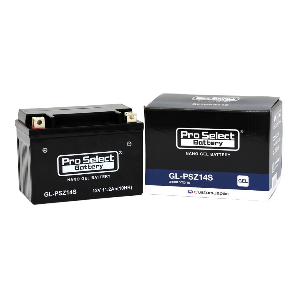 GL-PSZ14S ナノ・ジェルバッテリー(YTZ14S互換) 液入充電済 ジェルタイプ Z14S 1個