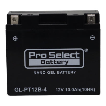 GL-PT12B-4 ナノ・ジェルバッテリー(YT12B-BS/GT12B-4互換) 液入充電済 ジェルタイプ 12B 1個
