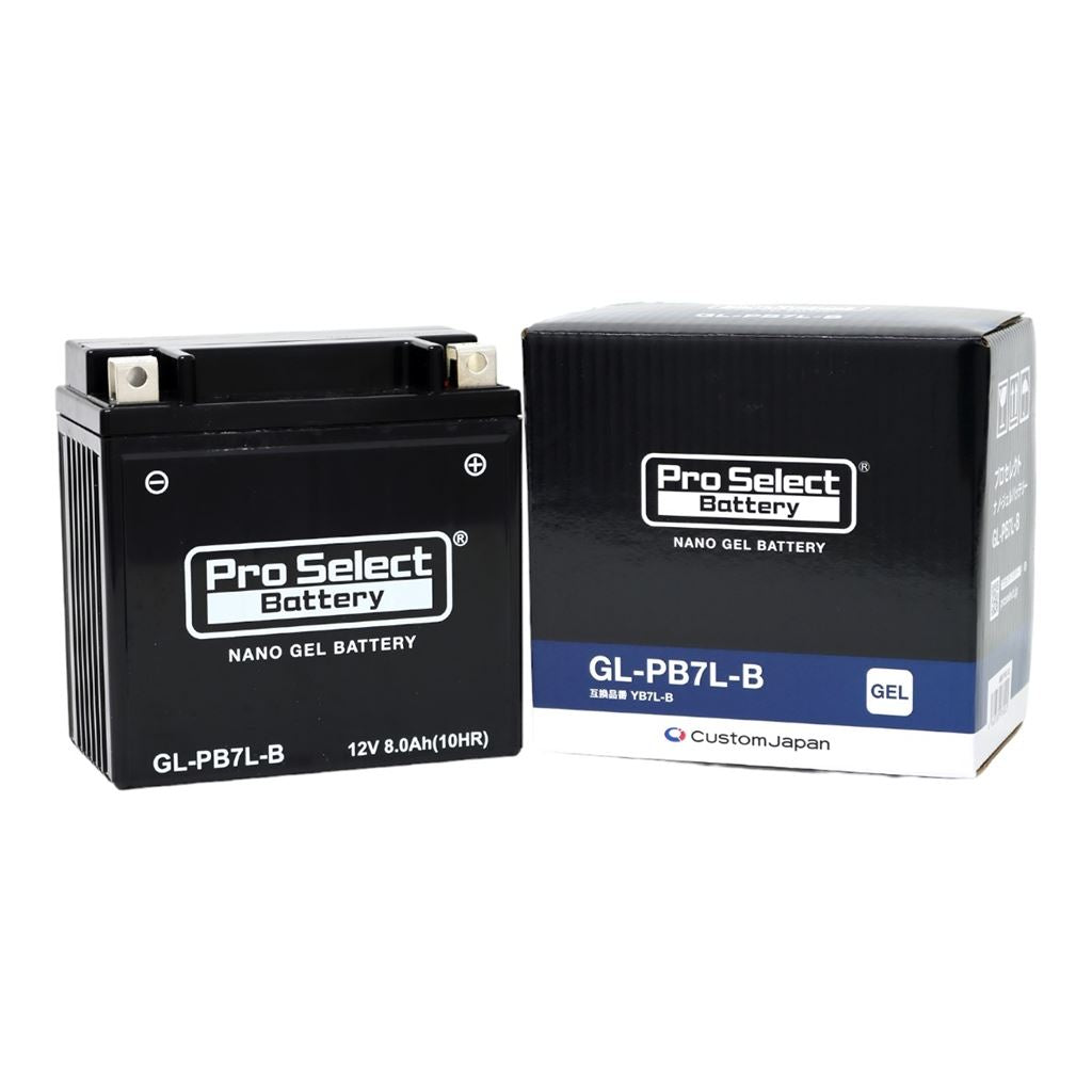GL-PB7L-B ナノ・ジェルバッテリー(YB7L-B互換) 液入充電済 ジェルタイプ 7L-B 1個