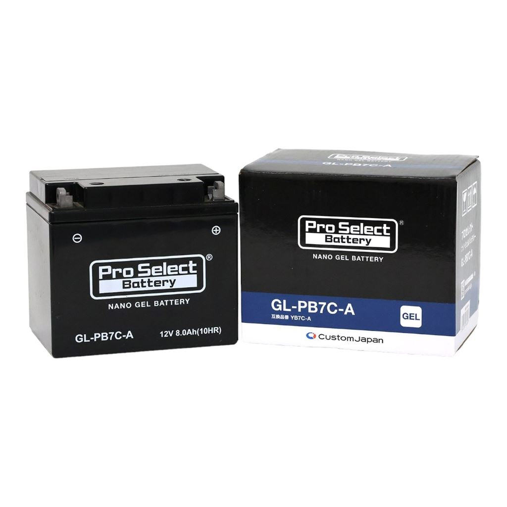 GL-PB7C-A ナノ・ジェルバッテリー(YB7C-A互換) 液入充電済 ジェルタイプ 7C-A 1個