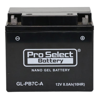 GL-PB7C-A ナノ・ジェルバッテリー(YB7C-A互換) 液入充電済 ジェルタイプ 7C-A 1個