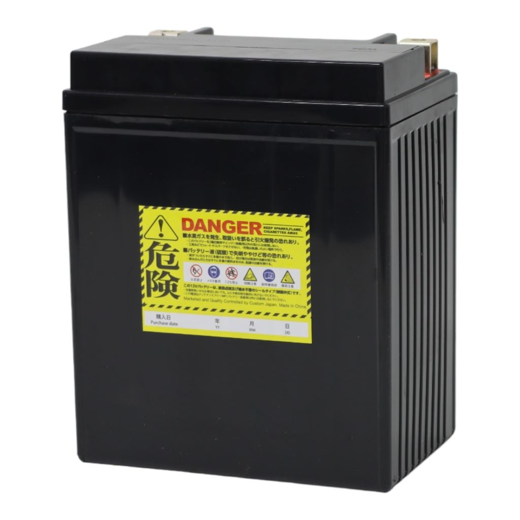 GL-PB14-A2 ナノ・ジェルバッテリー(YB14-A2互換) 液入充電済 ジェルタイプ 14-A2 1個