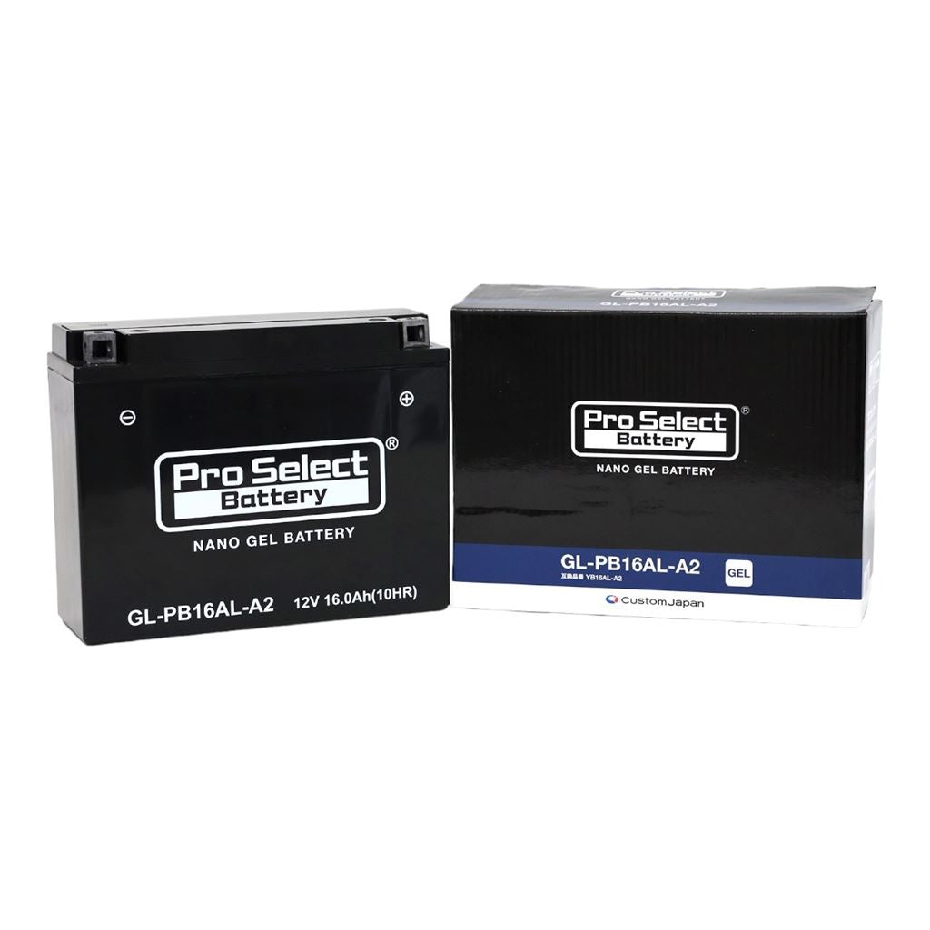 GL-PB16AL-A2 ナノ・ジェルバッテリー(YB16AL-A2互換) 液入充電済 ジェルタイプ 16AL-A2 1個