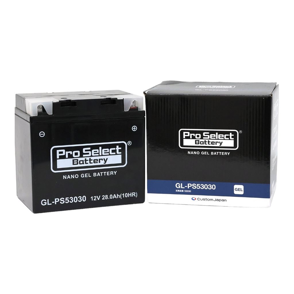 GL-PS53030 BMW専用ジェルバッテリー(53030 互換) 液入充電済 ジェルタイプ 1個