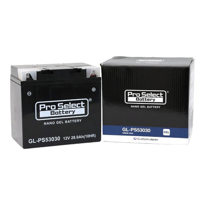 GL-PS53030 BMW専用ジェルバッテリー(53030 互換) 液入充電済 ジェルタイプ 1個