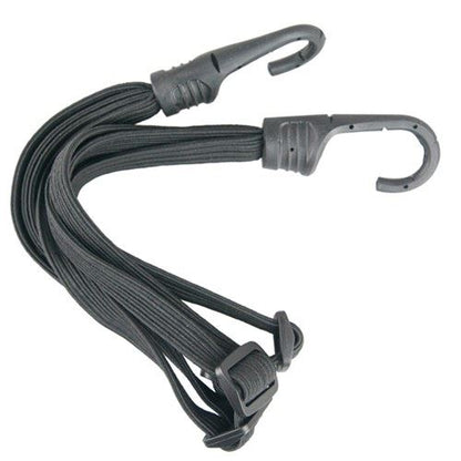 荷台用ゴムひもフック付 ブラック 13mm×0.6m 1本